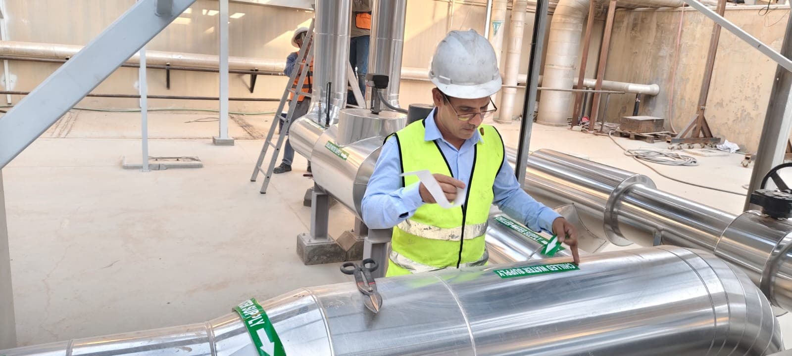 مشروع تكييف لشركة مودرن كول كير